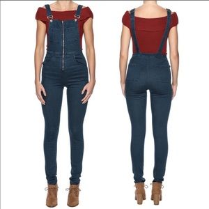 Leshop Blue Denim Jumpsuit